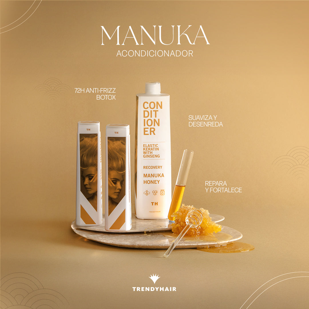Acondicionador Manuka Hidratante con Miel de Manuka y Ginseng