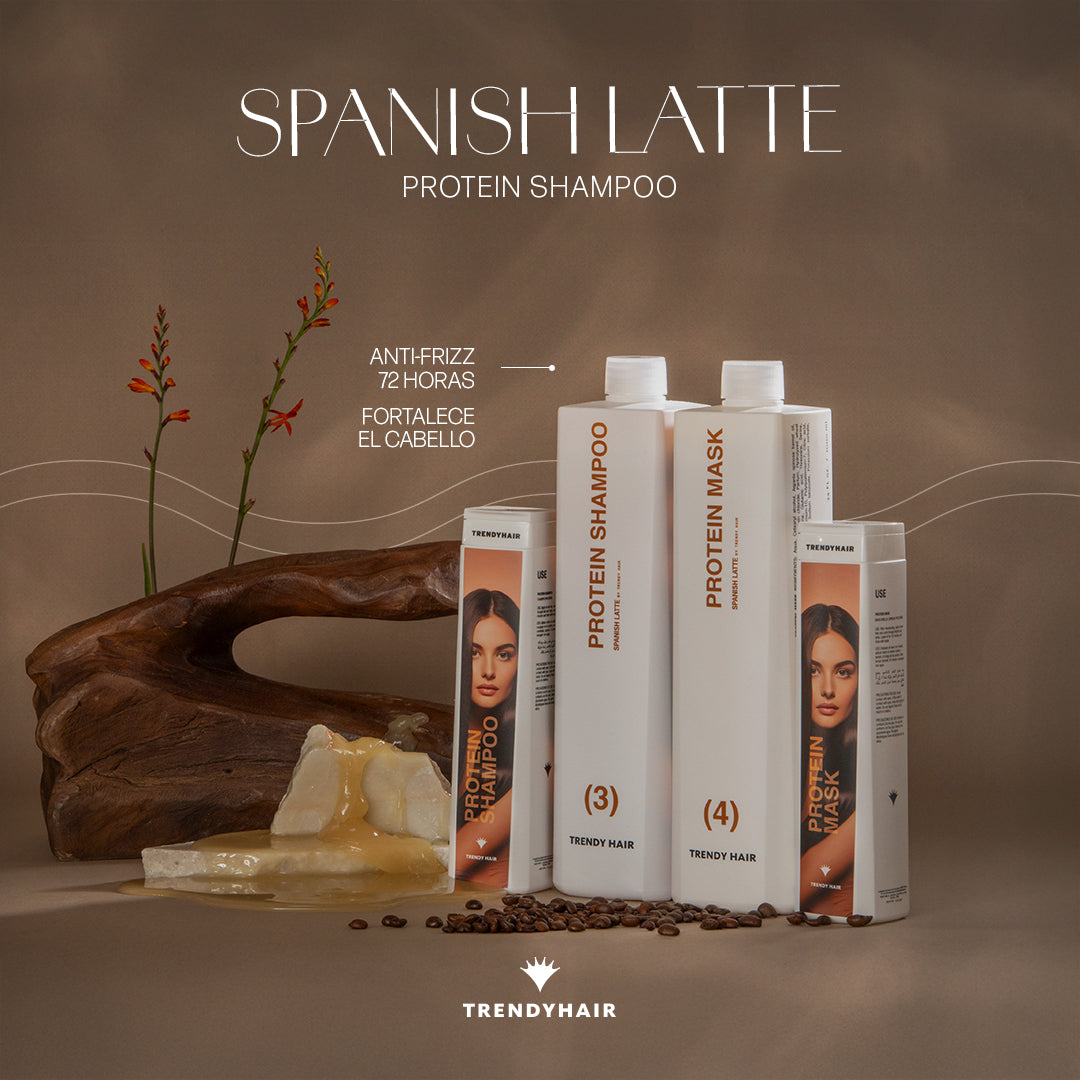 Champú de Proteínas Spanish Latte Mantenimiento Anti-Frizz