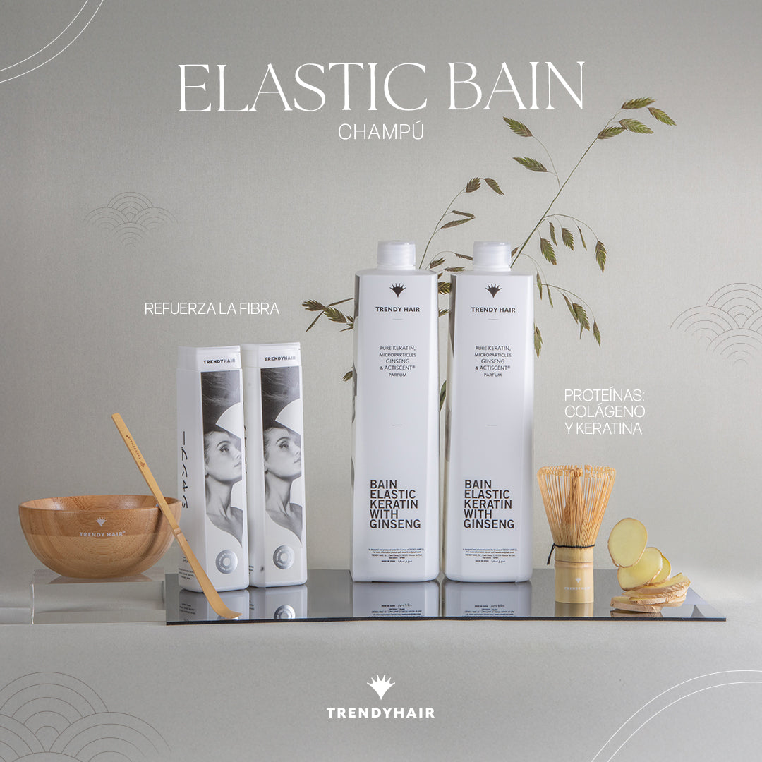 Champú Elastic Reparador y Fortalecedor para Cabello Dañado
