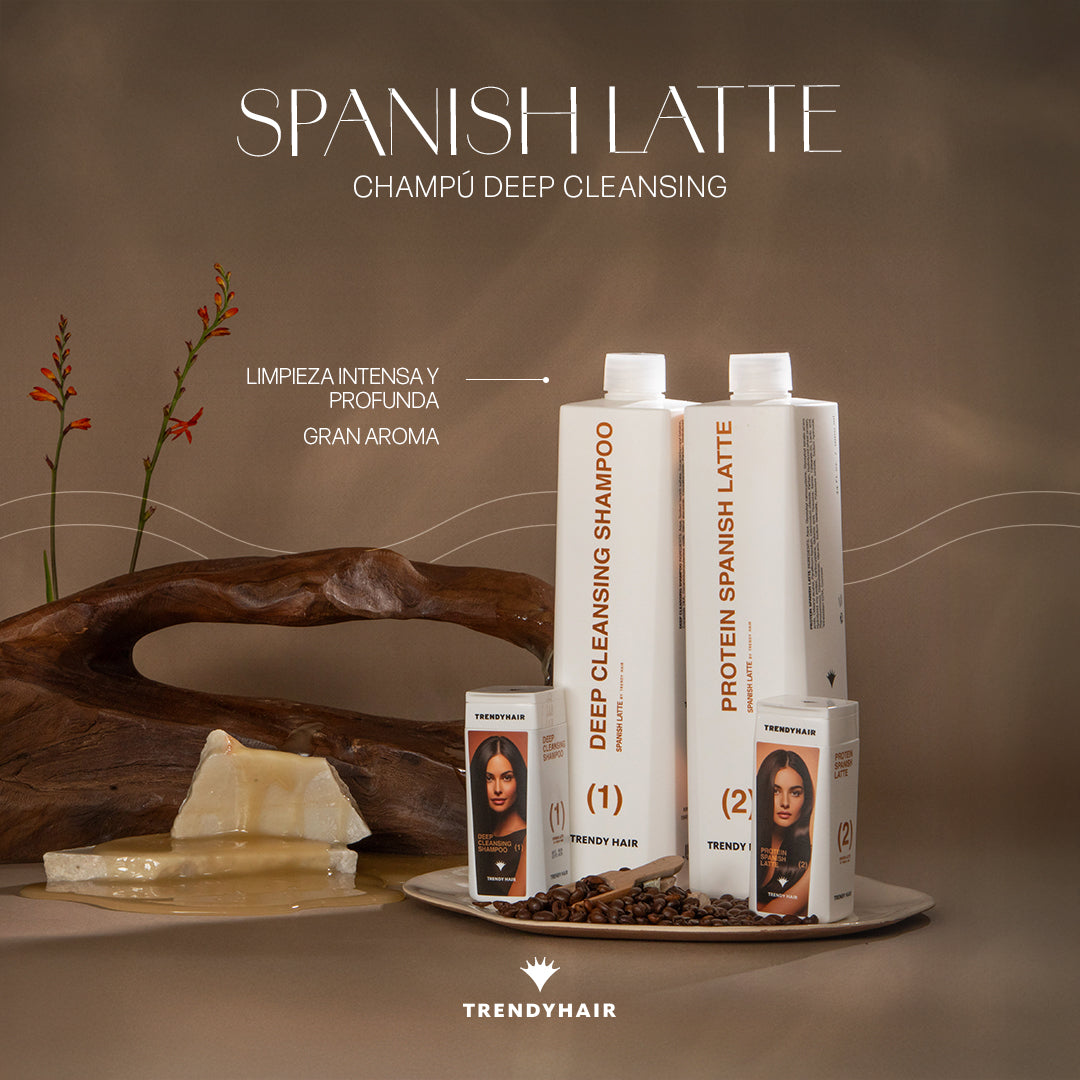 Champú Pre-Tratamiento Spanish Latte 1000ml Anti-Frizz sin Formol