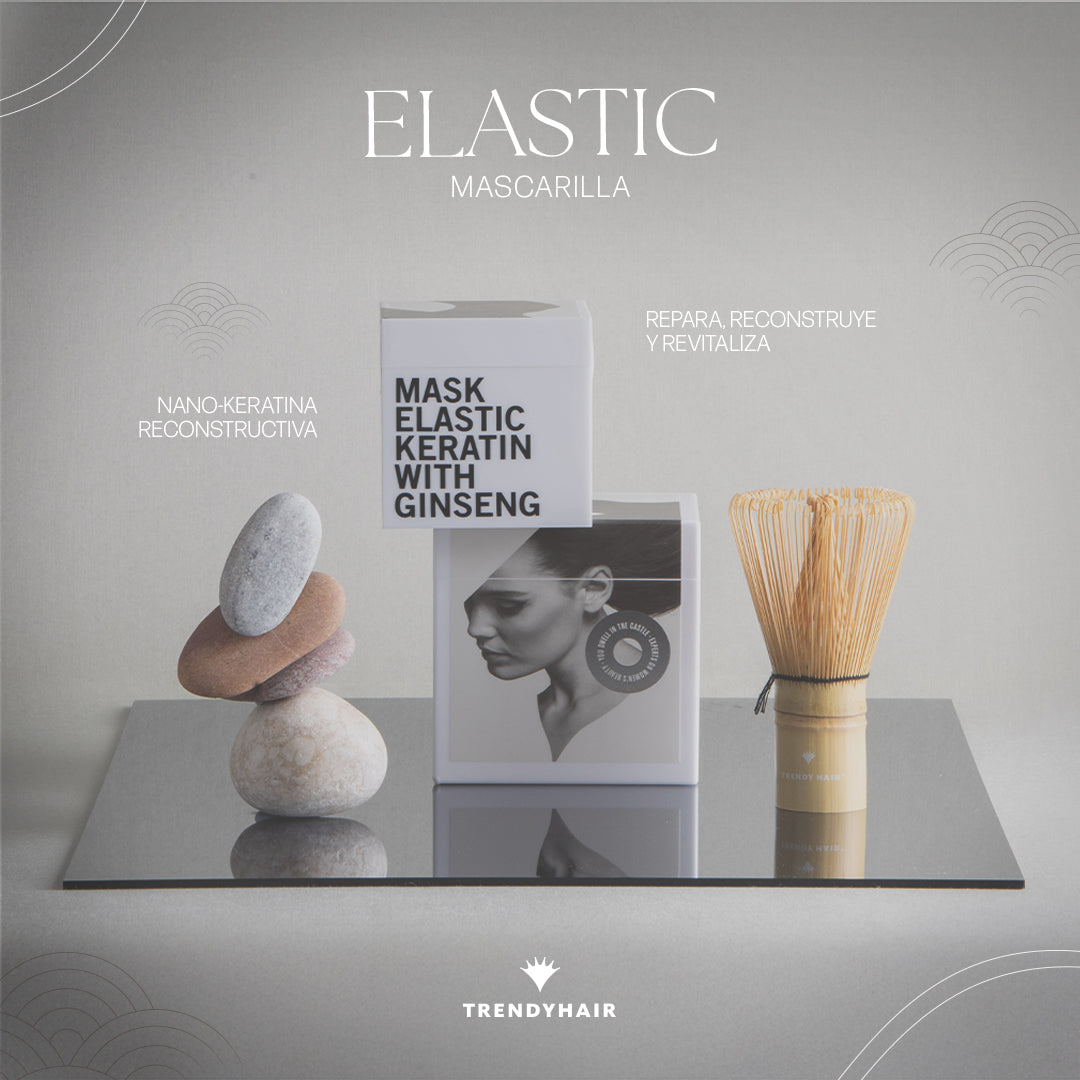 Mascarilla Elastic Reparadora con Keratina y Ginseng