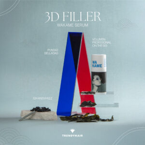 Sérum 3D Filler Volumen 30ml con Keratina y Protección Térmica