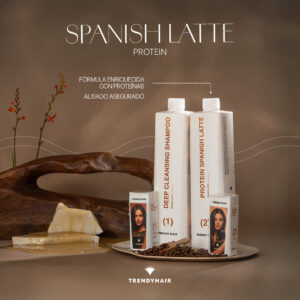 Tratamiento de Proteína Spanish Latte 1000ml Alisado sin Formol